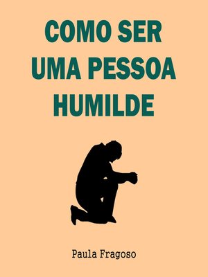 cover image of Como ser uma pessoa humilde